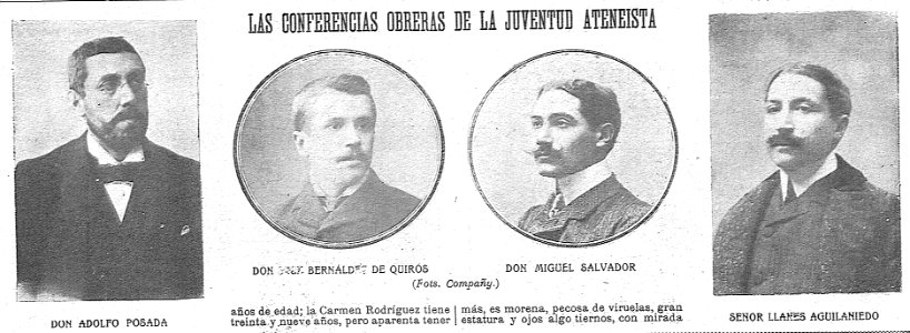 1904-12-06, El Gráfico, Las conferencias obreras de la juventud ateneísta