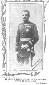 1904-11-10, El Gráfico, La boda de la hija de Dato, El novio, D. Eugenio Espinosa de los Monteros, capitán de Estado Mayor