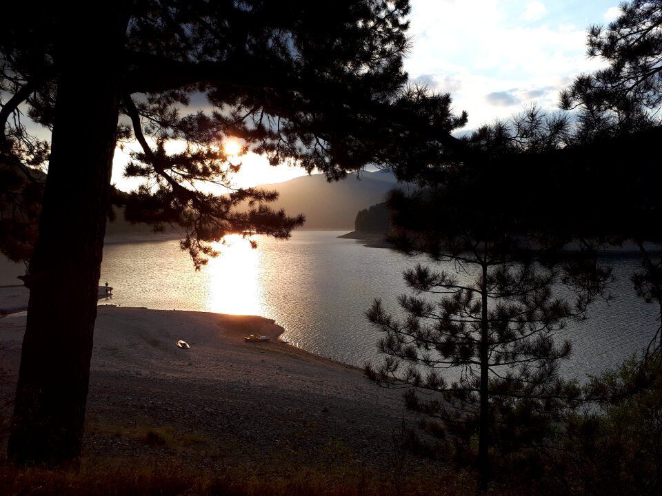 Lake lago ampollino sila