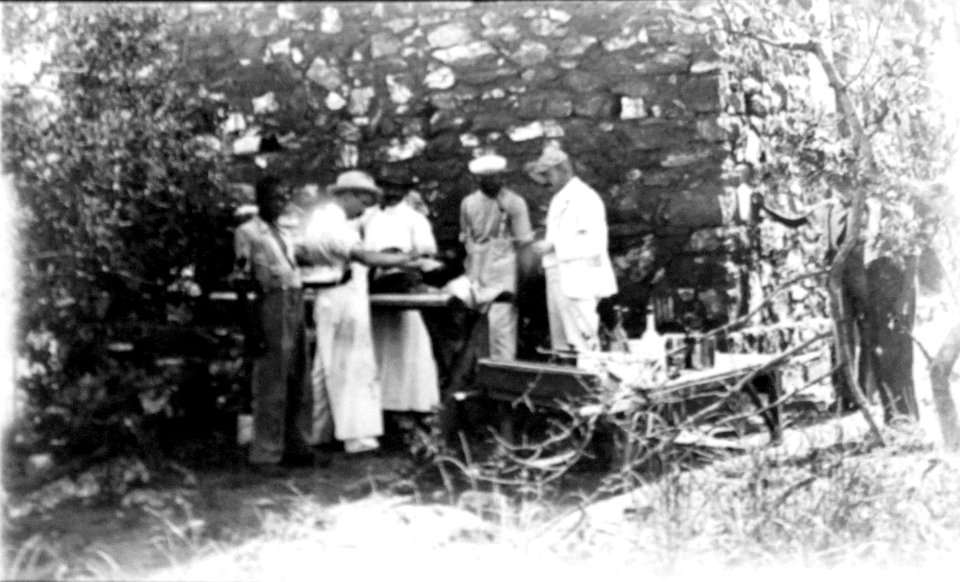 1905 Tsumeb Operation freier Himmel