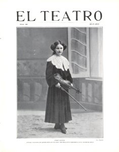 1905-04, El Teatro, Stefi Geyer, Kaulak