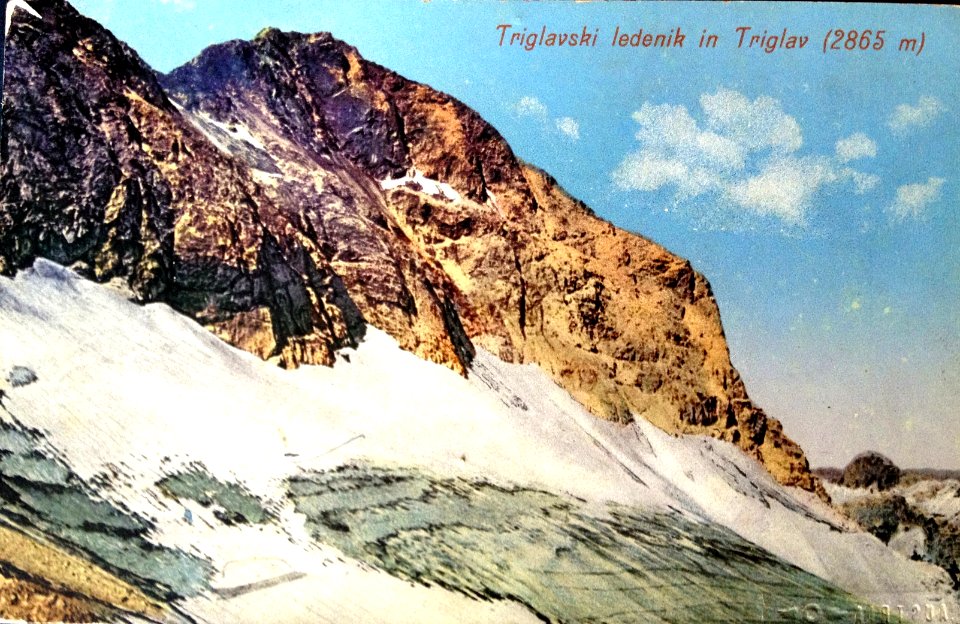 1905 postcard of Triglav