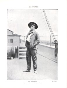 1905-08-01, El Teatro, Rosa Montesinos, Kaulak