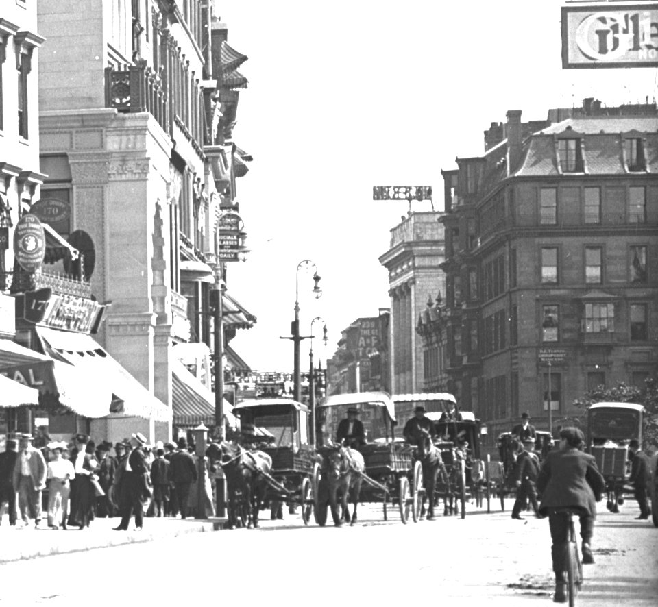 1906 TremontSt BoylstonSt Boston USA byDetroitPublishingCo LC detail