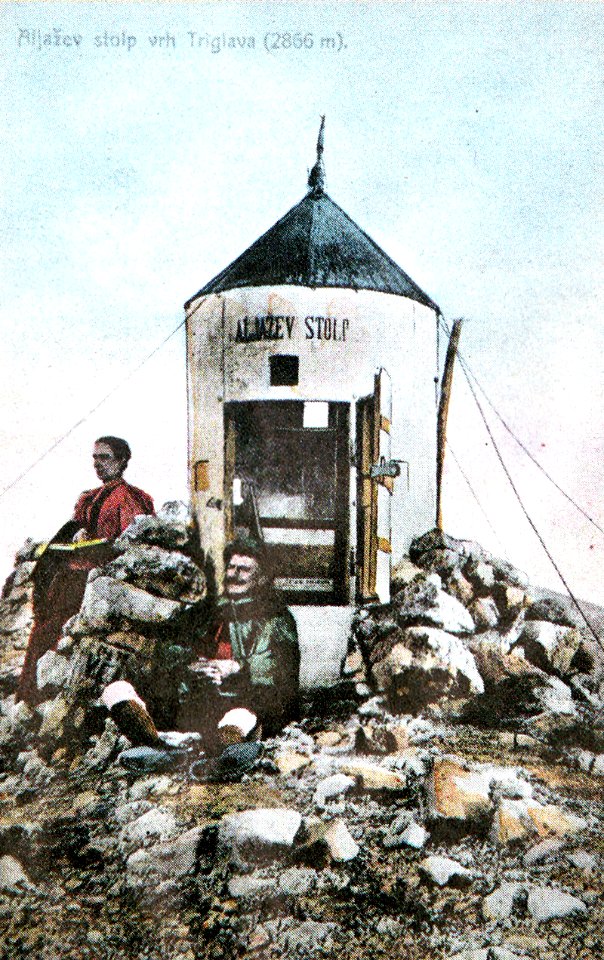 1906 postcard of Triglav