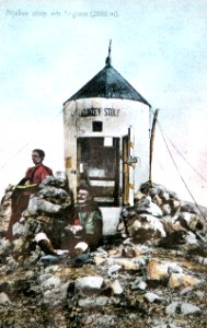 1906 postcard of Triglav