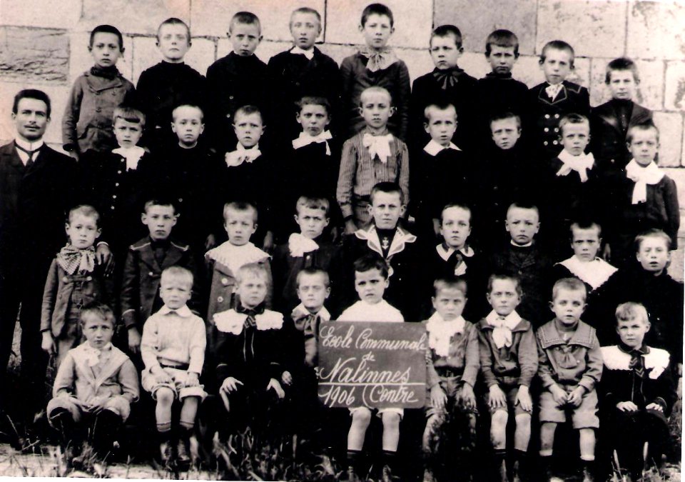 1906 - Classe de Monsieur Jules MONNOM