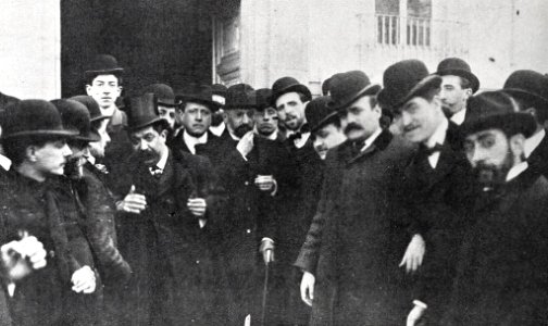 1906-03-03, Blanco y Negro, Un discurso de Unamuno, Goñi (cropped)