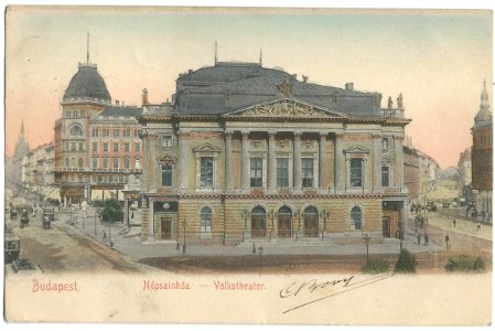 19060119 budapest volkstheater