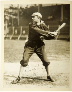 1906 Ty Cobb batting