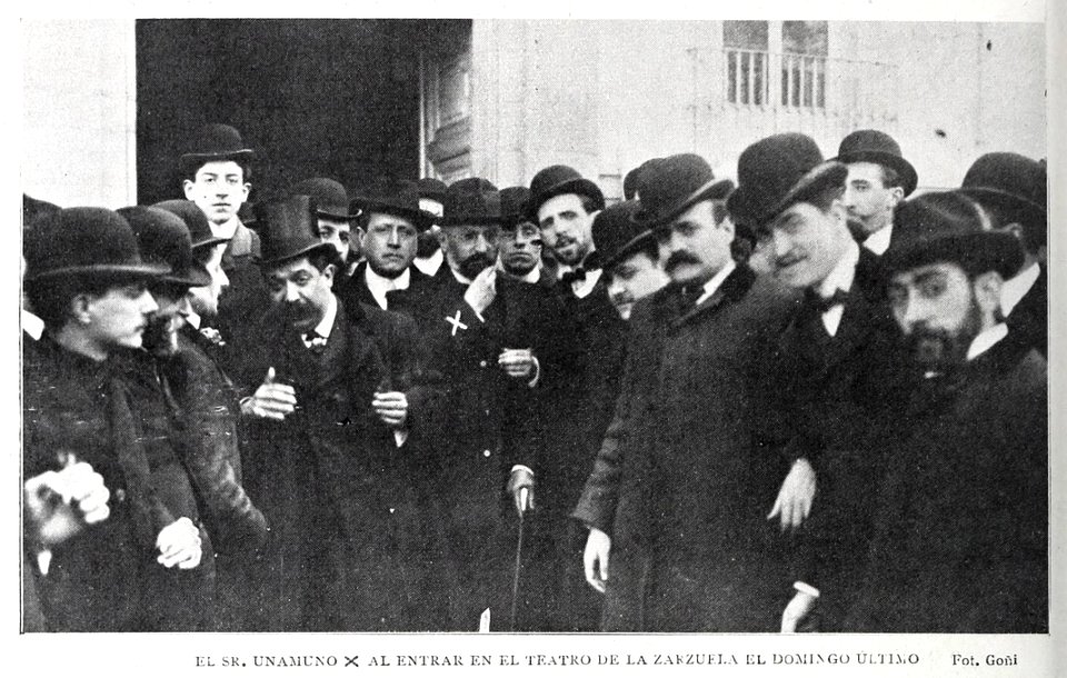 1906-03-03, Blanco y Negro, Un discurso de Unamuno, Goñi