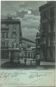 19060112 wiesbaden kranzplatz und kochbrunnen