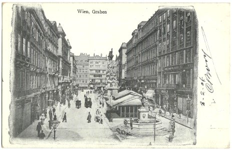 19060208 wien graben photo