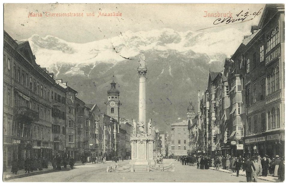 19060204 innsbruck maria theresienstrasse und annasaule