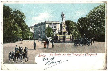 19060227 berlin der roland kemperplatz photo