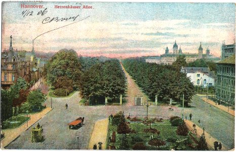19061204 hannover herrenhauser allee