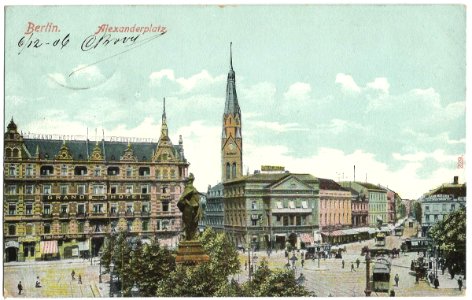 19061206 berlin alexanderplatz