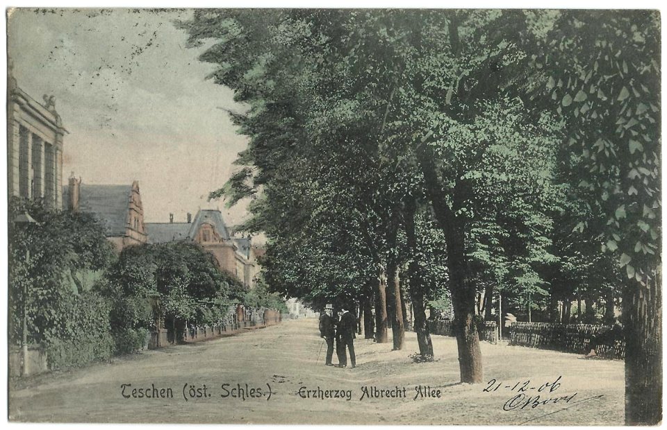 19061221 teschen erzherzog albrecht allee