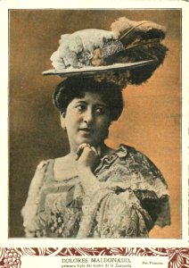 1907-09-15, El Arte del Teatro, Dolores Maldonado, Franzen