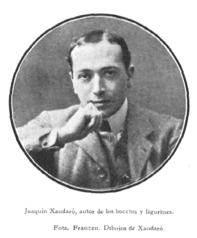 1907-12-15, El Arte del Teatro, Joaquín Xaudaró, Franzen