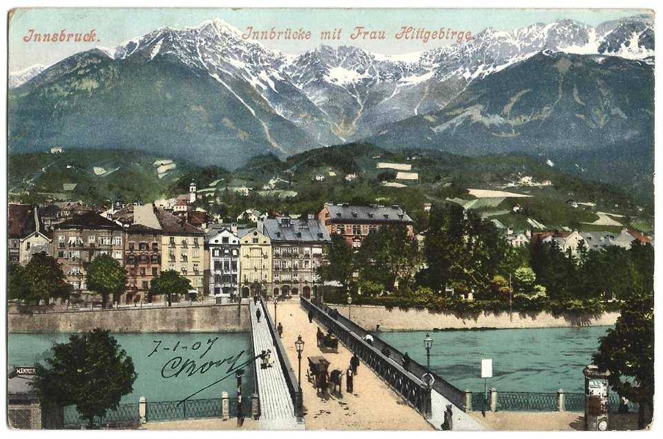 19070107 innsbruck mit frau hittgebirge