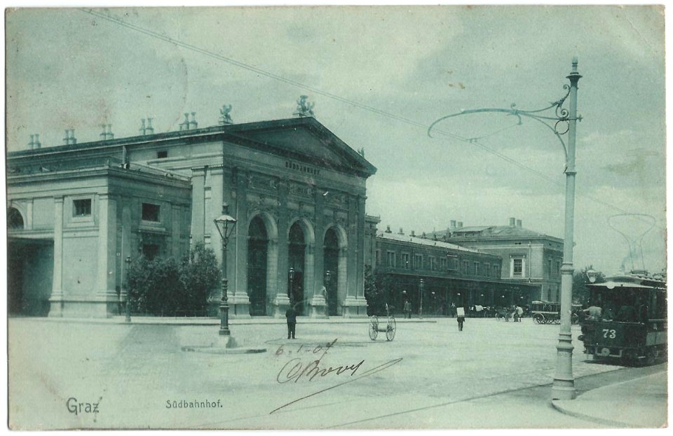 19070106 graz sudbahnhof