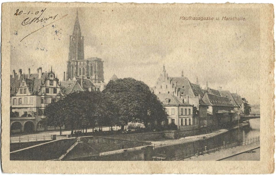 19070120 strassburg kaufhausgasse markthalle