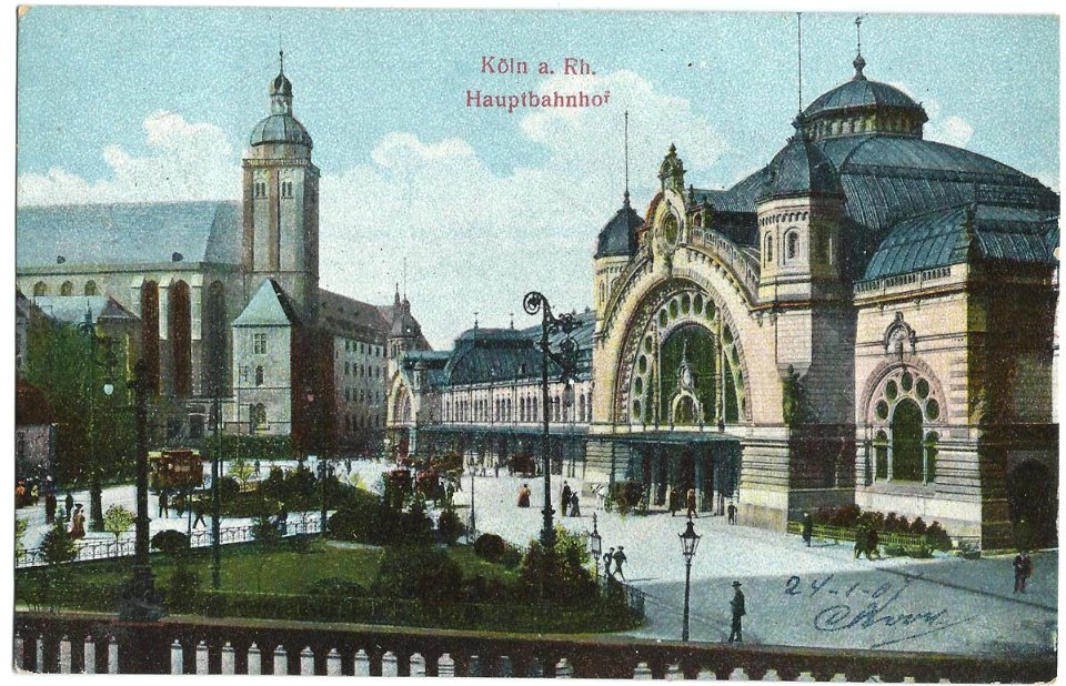 19070124 Köln Hauptbahnhof