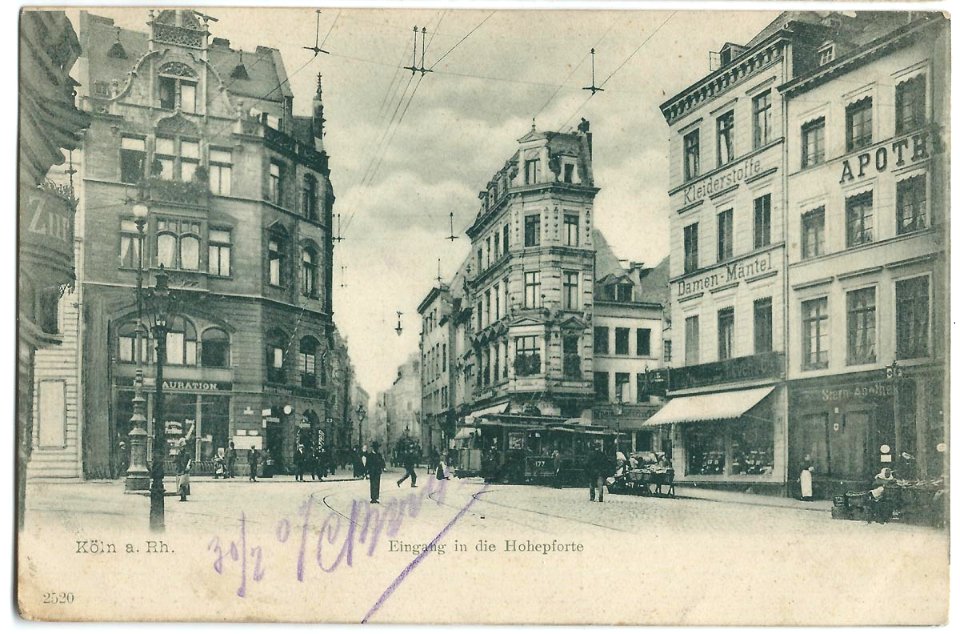 19070730 Köln Eingang in die Hohepforte