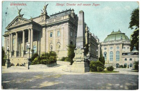 19070124 wiesbaden theater mit neuem foyer