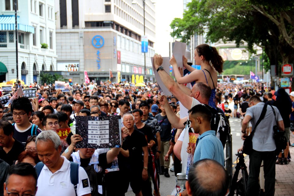 190707 HK Protest VOA 3