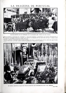 1908-02-15, Blanco y Negro, La tragedia de Portugal, Goñi photo