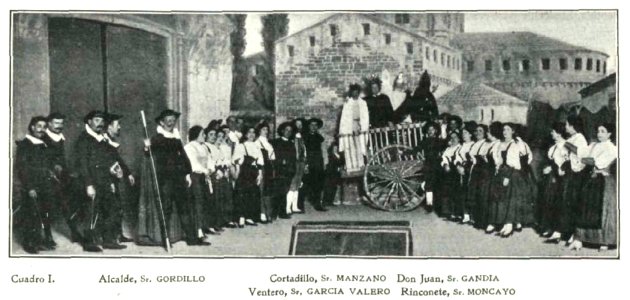 1908-04-01, El Arte del Teatro, El celoso extremeño, cuadro I, Franzen