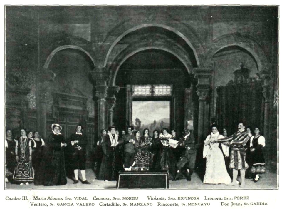 1908-04-01, El Arte del Teatro, El celoso extremeño, cuadro III, Franzen