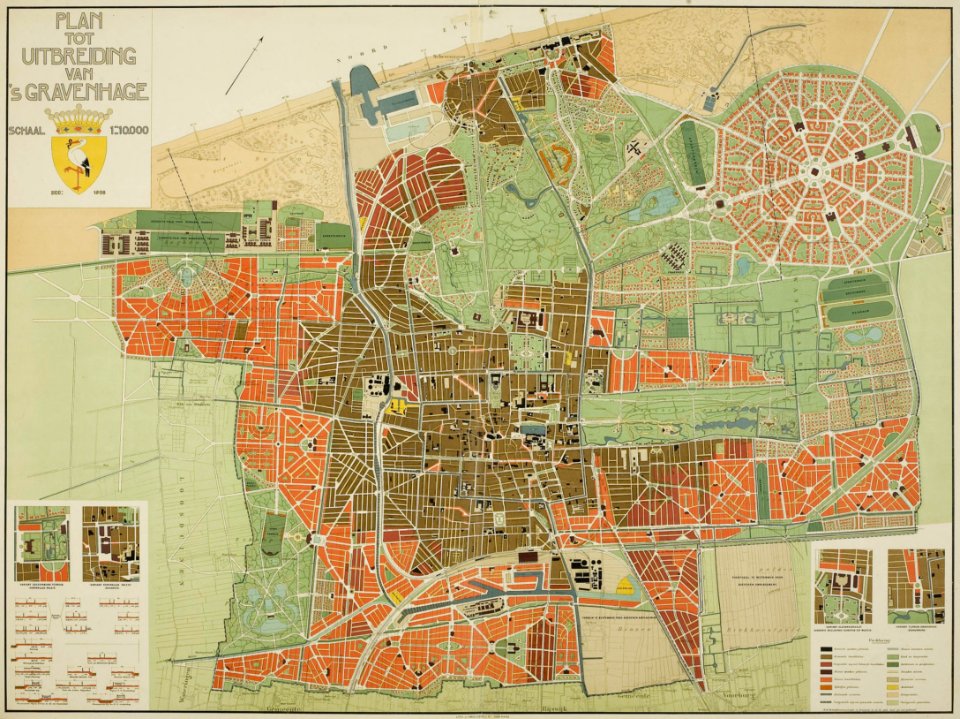 1908, Plan tot uitbreiding van 's-Gravenhage, Plan Berlage