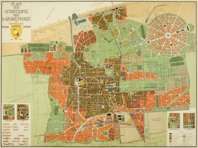 1908, Plan tot uitbreiding van 's-Gravenhage, Plan Berlage photo