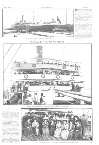 1908-04-23, Actualidades, Nueva línea de vapores, Barberá