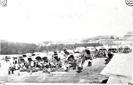 1908-09-26, Blanco y Negro, Los melones, El mercado de las Vistillas, Alba photo