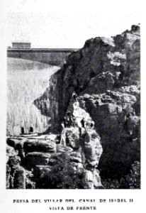 1908-08-08, Blanco y Negro, Presa del Villar, Goñi