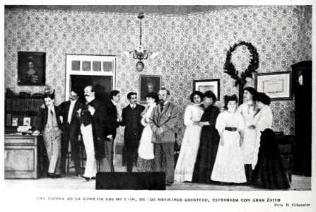 1908-10-10, Blanco y Negro, Una escena de Las de Caín, Cifuentes photo