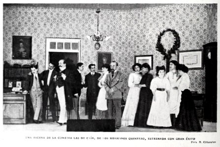 1908-10-10, Blanco y Negro, Una escena de Las de Caín, Cifuentes