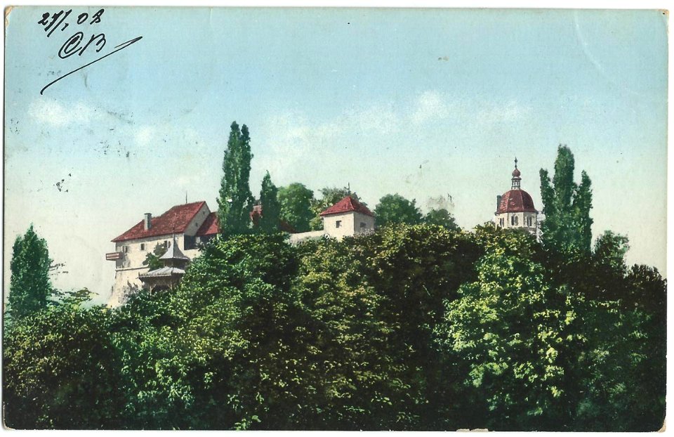 19080127 graz castell am schlossberg