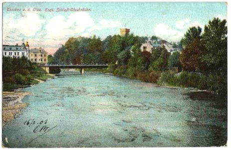 19080216 teschen schloss olsabrucke