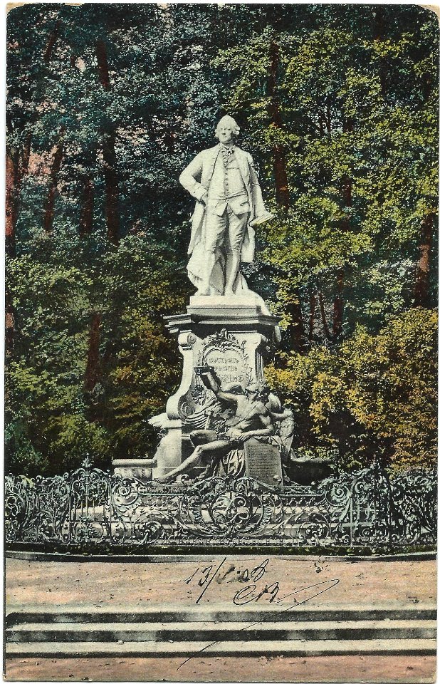 19080413 berlin lessing denkmal tiergarten