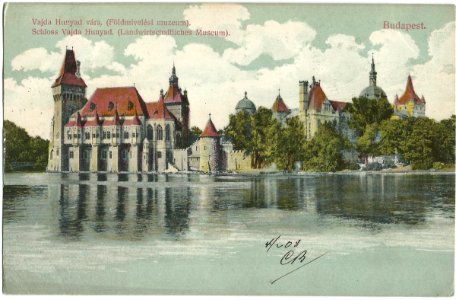 19080204 budapest schloss vajda hunyad