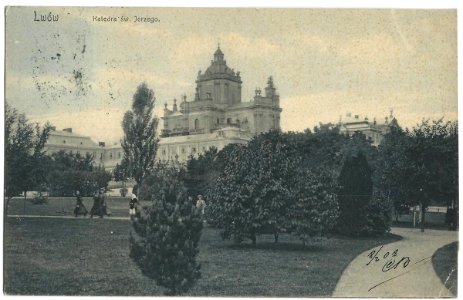 19080208 lwow katedra sw jerzego photo