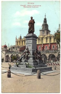 19080212 krakow pomnik adama mickiewicza photo