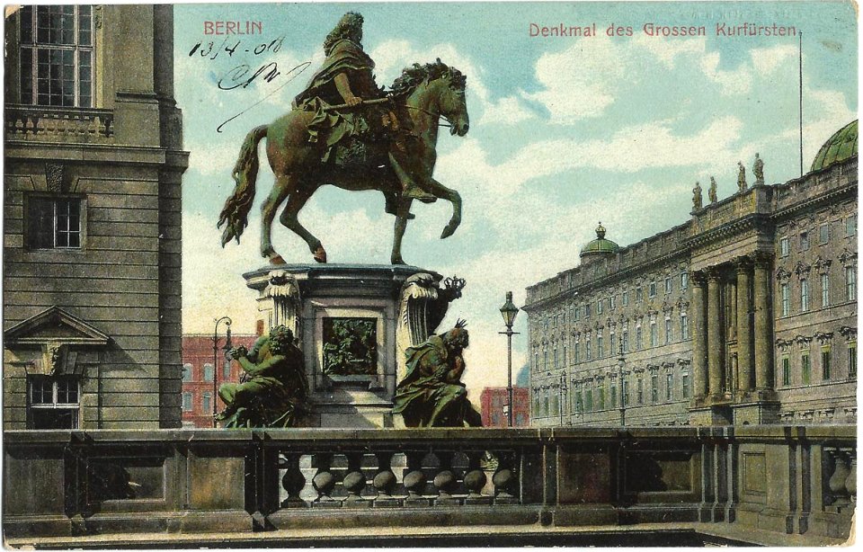 19080413 berlin denkmal des grosses kurfursten
