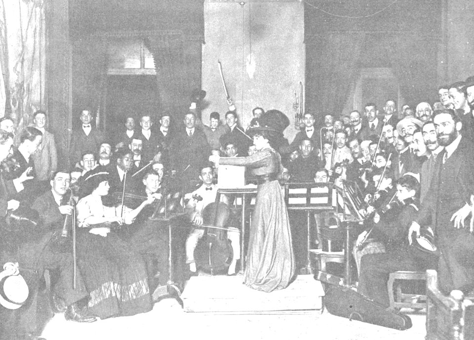 1909-05-26, Actualidades, Fiesta musical, Madrid, Concierto en el Círculo de Bellas Artes, Cifuentes (cropped)