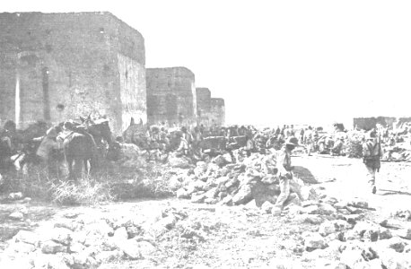 1909-09-29, Actualidades, La toma de Seluan (cropped) Vista exterior de la alcazaba de Seluan después de ocupada por nuestras tropas, Alba photo